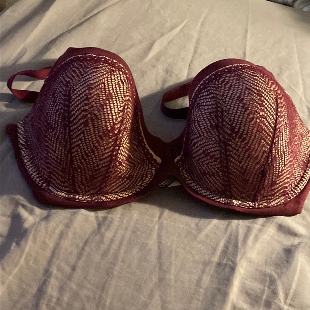 Victoria's Secret Red Full Coverage Bra